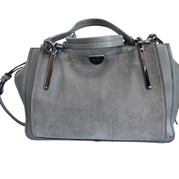 Coach Handbags - Coach Dreamer Leather Suede Handbag 33094 Grey